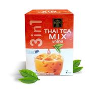 Ranong 3-in-1 Thai Tea Mix, Instant Flavoured Thai Tea, Tea Sachets, Flavored Tea, 3-in-1 Instant Tea, 210 grams bag of 15