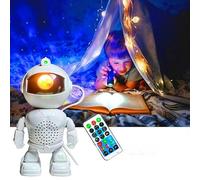 RANQILI Astronaut Galaxy Projector with Bluetooth Speaker, Astronaut Light Projector with Nebula,Timer and Remote Control, Bedroom and Ceiling Projector, Gifts for Children and Adults