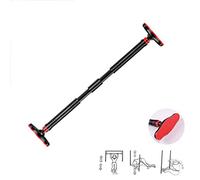 RANRANHOME Doorway Pull Up Bar No Screws, Adjustable Width Chin Up Bar with Safety Lock & Anti-Slip Mat for Home Gym Exercise Fitness Strength Training, Max Weight Up To 350Kg,A100~150CM