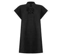 ranrann Boys Renaissance Retro Pirate Shirt Sleeveless Medieval Viking Lace Up Tunic Top for Kids Black 9-10 Years