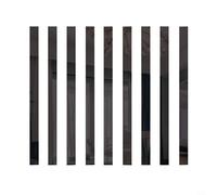 RANRAO 10Pcs Mirror Tiles, Mirror Stickers Stripe Self Mirror, Removable Long Strip Acrylic Mirror, Mosaic Wall Sticker for Living Room Bedroom Decor