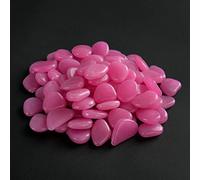 RANRAO 200PC Glowing Pebbles Stones, Glow In The Dark Pebbles Luminous Stones for Home Decor, Walkaway, Aquarium, Garden, Patio and Fish Tank