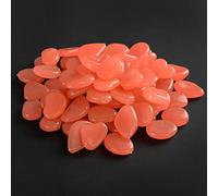 RANRAO 200PC Glowing Pebbles Stones, Glow In The Dark Pebbles Luminous Stones for Home Decor, Walkaway, Aquarium, Garden, Patio and Fish Tank
