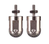 RANRAO 2pcs M2.5 Dial Indicator Contact Point Depth Gauge Roller Measuring Tip Parts