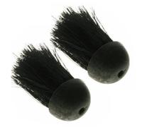 RANRAO 2Pcs x Replacement Round for COMPANION Set Hearth fireplace Brush Head Refills