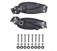 RANRAO Foot Holder Bands For Mountain Skateboards Secure Your Feet For Maximum Control On Challenging Trails(Black buttons)