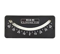 RANRAO for AVALANCHE Danger Slope Meter & for TRAIL Inclinometer Pitch& Slope Locator Heel, Angle Clinometer Modern Boats Mount 45-0-45