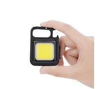 RANRAO Mini LED Flashlight Portable, Work Light Pocket Keychains 800 Lumens COB Torch USB Rechargeable, Multifunctional Pocket Light Torch with Magnetic Waterproof for Walking Camping