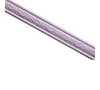RANRAO Self-Adhesive Flexible Moulding Strip, Waist Line Skirting Line Three-dimensional Wall Sticker 3D Foam Edge Border