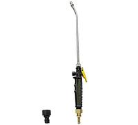 RANRAO Sprayer Wand, 29in Sprayer Wand3/8 Brass Barb Stainless Steel Sprayer Wand Car Wash