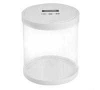 RANRAO Timer Lock Container, Multi-Purpose Timed Lock Box Kitchen Storage Container, Prevent And Control Mobile Phone Addiction(white)