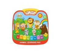 RANRHA Animal Learning Pad - Interactive Musical Toy for Toddlers 24+ Months | Educational Piano Pad with Do Re Mi Keys, Animal Sounds & Light-Up Buttons | Early Learning Toy for Boys & Girls
