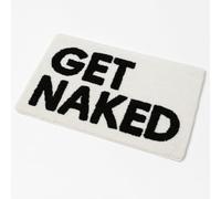 RANRHA Get Naked Bath Mat - Bathroom Rug 80 x 50 cm - Soft, Non-Slip, Absorbent Mat for Shower, Bath or Toilet - Modern Bathroom Decor Gift Idea