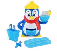 RANRHA Polar Penguin Ice Maker for Kids - Fun Penguin Ice Crusher Toy with Bowl, Spoon, Ice Lolly Moulds & Tray - Easy to Use Shaved Ice Machine for Children Ages 3+