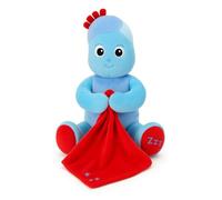 RANRHA Sleepy-Time Igglepiggle Plush Toy - Soft Cuddly Bedtime Doll with Red Blanket, Soothing Lullabies, Lights & Music - 10 Inches