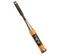 RANSHOU Japanese Chisel 12mm 1/2" Mortise Chisel Oire Nomi, Quality Wood Chisel for Woodworking, Japanese Red Oak Handle, Made in JAPAN
