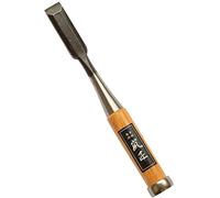 RANSHOU Japanese Chisel 18mm 3/4" Mortise Chisel Oire Nomi, Quality Wood Chisel for Woodworking, Japanese Red Oak Handle, Made in JAPAN