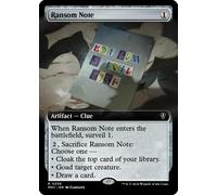 Ransom Note (#358) (Extended Art) | Murders at Karlov Manor Commander