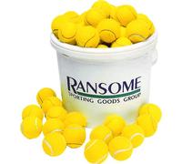 Ransome Bucket of 96 Tennis Balls,Green/White