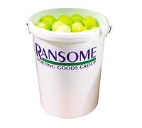 Ransome Tennis Sports School Club Match Playing Practice Ball Bucket Of 96