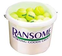 Ransome Tennis Sports Tournament Play Training/practice Match Ball Bucket Of 60