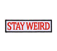 Ranstac Patch Emblem Morale Badge on Tactical Gear Backed Hook & Loop Funny Morale Applique CJ/SQZ-02 (Stay Weird)