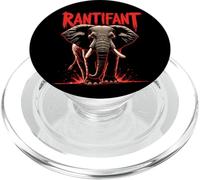 Rantifant Angry Elephant In Rage Mode Meme PopSockets PopGrip for MagSafe