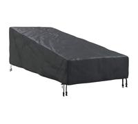 Rantry Outdoor furniture cover, 210 x 80 x 75 cm windproof protective cover, 210D oxford fabric waterproof UV-resistant, for outdoor desks chairs cabinets cubic furniture