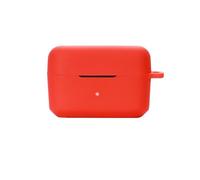 RanTuo Bluetooth Earphone Case Compatible with QCY AilyBuds E20, Soft TPU, Dustproof, Dropproof.(Red)