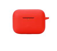 RanTuo Bluetooth Earphone Case for Marshall Motif II ANC, Soft TPU, Dustproof, Dropproof, Headphone Case Cover for Marshall Motif II ANC.(Red)