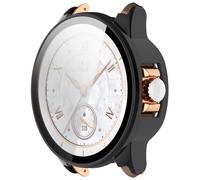 RanTuo Case Compatible with Honor Connect ROSSINI 2e, Hard PC + Tempered Screen Film Integrated, Dust-Proof, Drop-resistant.(Black)