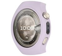 RanTuo Case Compatible with Huawei Watch 5 42mm, Soft Silicone material, Full Protection, Anti-Fall, Dustproof.(Official Light Purple)