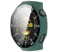 RanTuo Case Compatible with Huawei Watch GT 6 Pro 46mm, Hard PC + Tempered Screen Film Integrated, Drop-resistant, Dust-Proof.(Official Green)
