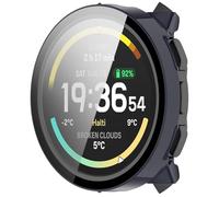 RanTuo Case Compatible with SUUNTO Vertical 2, Hard PC + Tempered Screen Film Integrated, Dust-Proof, Drop-resistant.(Ink Blue)