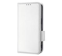 RanTuo Case Compatible with Xiaomi 15T Pro, with Card Slot, TPU+PU Leather,with Stand, Shockproof, Cover.(White)