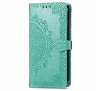 RanTuo Phone Case Compatible with Xiaomi Redmi A5, TPU + PU Leather, with Card Slots, Bracket, Anti-Fall, Flip Case Compatible with Xiaomi Redmi A5.(Green)