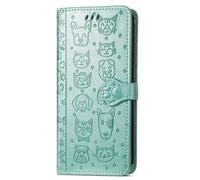 RanTuo Phone Case Compatible with Xiaomi Redmi A5, with Card Slots, Bracket, TPU+PU Leather, Flip Cover Compatible with Xiaomi Redmi A5.(Green)