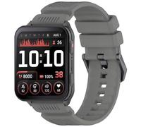 RanTuo Strap Compatible with Garmin Venu X1, Soft TPU, Lightweight, Breathable, Adjustable, Fashion, Durable Replacement Straps.(Dark Gray)
