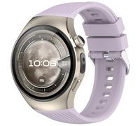RanTuo Strap Compatible with Huawei Watch 5 42mmt, Soft TPU, Lightweight, Breathable, Adjustable, Durable Replacement Straps.(Official Light Purple)