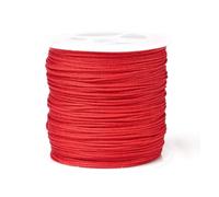 Ranuw 1 Roll Nylon String For Bracelet Making 0.8mm 49 Yards Knotting Cord Beading Bead Thread Colored Craft String Wire Rope String For Beads
