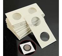 Ranuw 50pcs 23mm Lighthouse Stamp Coin Holders Cover For Case Storage 2X2 Flip New Storage Case With Handle Large