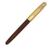 Ranvi Jinhao 85 Fountain Pen Extra Fine Nib 0.38mm(Walnut)