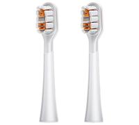 RANVOO AirJet Bubble Electric Toothbrush Original Replacement Head, Conada Certified, Brushing & Flushing in 1, 100% Plaque Removal, 3-Day Whiter & Cleaner, Gum Care, 2 Packs, Soft Bristles, White