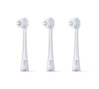RANVOO AirJet II Original Replacement Head, Upgraded Jet Clean, 100% Plaque Removal, Conada Certified, White for Adult Protect Gum Orthodontic Teeth, 3 Packs, Gentle Gum Care