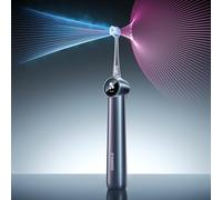 RANVOO AirJet X5 [Max Tartar Removal & Interdental Jet Clean] Next-Gen Electric Toothbrush, 100% Plaque Removal, Whitening, Gum Care, Orthodontic Clean, Rechargeable, 3 Brush Heads, Grey