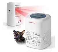 RANXINYUAN Barking Dog Motion Sensor-Pir Human Body Dog Barking Alarm Realistic Wireless Loud 1000Ft Door Chimes Home Security 1 Receiver 1 Motion Dectector Driveway Alarm Kit…