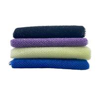 RANYAKE 4 Articles African Net Sponge,Africa Wash Net,Africa Exfoliating Net Cleansing Scrub Unisex