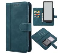 Ranyi for BOOX Palma2 Pro/Palma 2 Case, Universal Leather Wallet with Card Holder Slots Movable Clip Magnetic Flip Wallet Case Cover for BOOX Palma 2 /Palma2 Pro Mobile ePaper eBook Reader -Blue