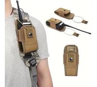 Ranyi for Garmin Handheld GPS Navigator Holster Belt Carrying Case -Brown