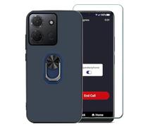 Ranyi for Lively Jitterbug Smart5 Phone Case with Screen Protector (Blue)
